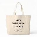 Dad's Diaper Duty Tool Bag by trendytoddlerstees Dad's Diaper Duty Tool Bag
