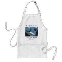 Dads don't get older, they just become Classics! Apron