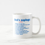 Dads favorite sayings mug