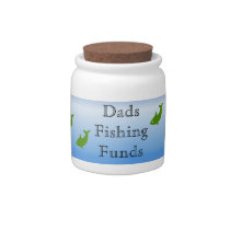 Dads Fishing Fund Jar Candy Jars