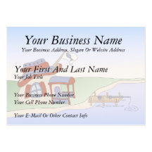 Dad's Fishing Shack Business Card