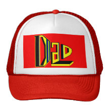 dads hat in red