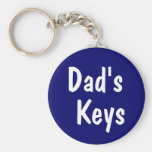 Dad's Keys Key Chain