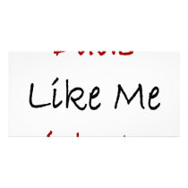 Dads Like Me Kick Ass Picture Card