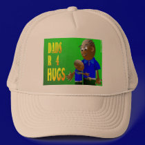 Dads R 4 HUGS hats by ECURB6819 Dads R 4 HUGS hats