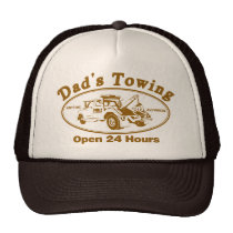 DAD'S TOWING SERVICE HAT hats
