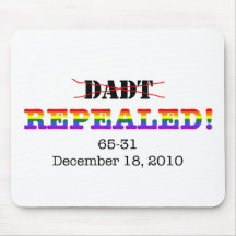 DADT Repealed! Mouse Pad