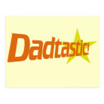 Dadtastic for fathers day post cards