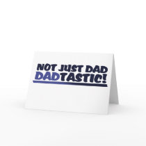 Dadtastic funny fathers day cards