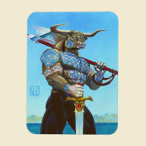 Daedalus Minotaur of Crete magnets