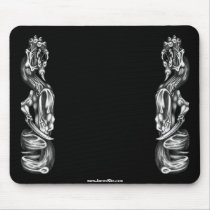 Daemonius Warriors mousepads by serenitystudios Daemonius Warriors mousepads