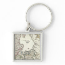 Daenemark, Island - Denmark, Iceland Key Chain