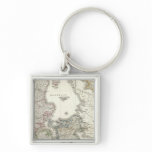 Daenemark, Island - Denmark, Iceland Key Chain