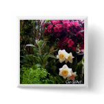 Daffodil Azalea Garden Button