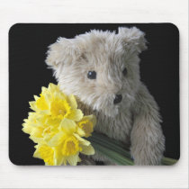 daffodil bear mousepads by alicing daffodil bear mousepads