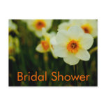 Daffodil • Bridal Shower Invitation Postcard
