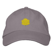 Daffodil Embroidered Baseball Cap