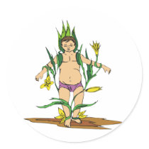 Daffodil-Sprite stickers