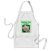 daffodils2, Spring into Grillin' aprons by jenniekurono daffodils2, Spring into Grillin' aprons