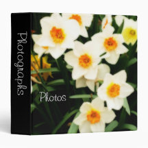 Daffodils 1.5" Photo Album Vinyl Binder
