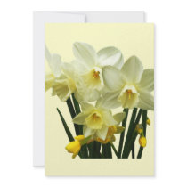 Daffodils and Buds invitations