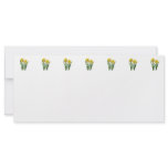 Daffodils At Attention Personalized Rack Card
