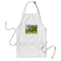 Daffodils by Bench aprons