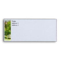 Daffodils by Bench envelopes