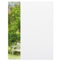 Daffodils by Bench letterhead