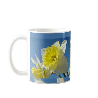 DAFFODILS Daffodil Flowers COFFEE MUG TRAVEL MUGS