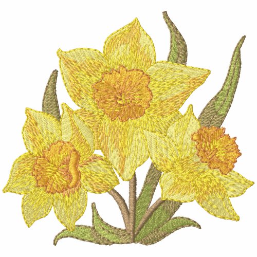 Daffodils embroideredshirt