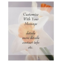 Daffodils Flyer Design