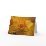 Daffodils  Happy Easter Card