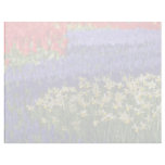Daffodils, hyacinth and tulips Yellow flowers Letterhead Template