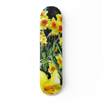 Daffodils In Blossom skateboards