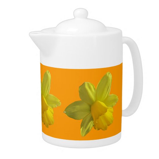 Daffodils teapot
