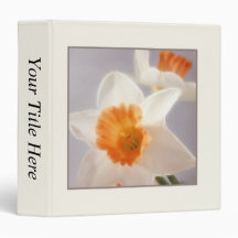 Daffodils Vinyl Binder