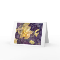 Daffodils Watercolor Greeting Note Cards by zooogle Daffodils Watercolor Greeting Note Cards