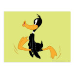Daffy Duck Being Crazy Postcard