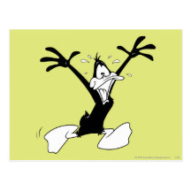 Daffy Duck Excited Post Cards