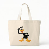 Daffy Duck With a Great Idea Canvas Bags