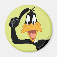 Daffy Duck With a Great Idea Fridge Magnet