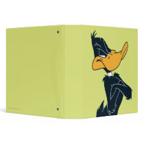 Daffy Duck with Arms Crossed 3 Ring Binders