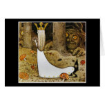 Daga in the Woods Greeting Cards