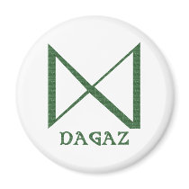 Dagaz magnets by nakedzealot Dagaz magnets