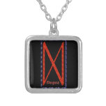 Dagaz Rune Custom Necklace