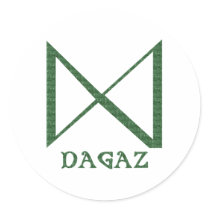 Dagaz Stickers