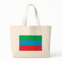 Dagestan Flag Tote Bag