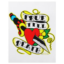 Dagger & Heart True Till Death flyers