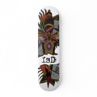 dagger, ISD Skateboard Decks by earlygrayce